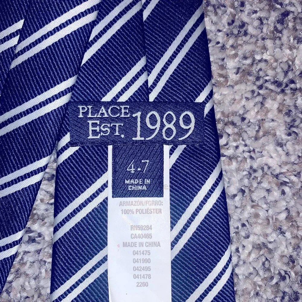 Clip on tie for boys